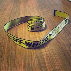 Off white belt
